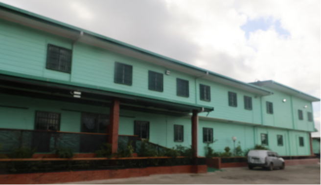 Hospital exterior at the Papua New Guinea new hospital project.
